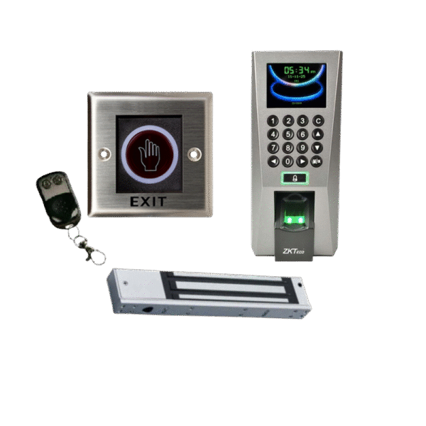 جهاز اكسس كنترول F18 مع قفل مغناطيسي وزر خروج جهاز اكسس كنترول F18 مع قفل مغناطيسي وزر خروج